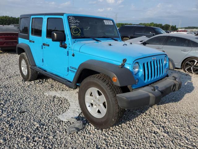 JEEP WRANGLER U 2017 with VIN 1C4BJWDG5HL733655 - Photo from auction