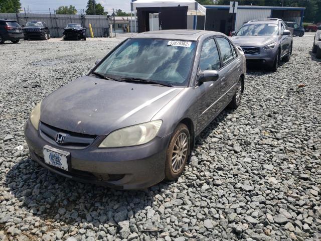 Photo 2 from auction – 2005 HONDA CIVIC EX with VIN 2HGES26755H601764