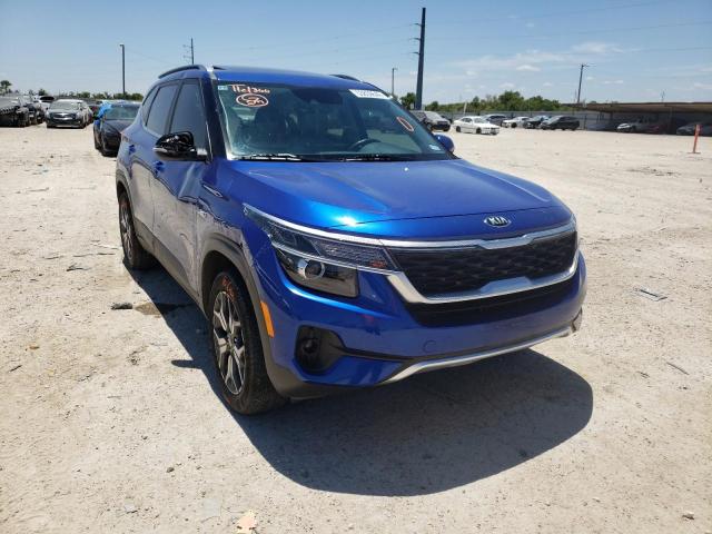 KIA SELTOS EX 2021 with VIN KNDERCAA6M7126249 - Photo from auction