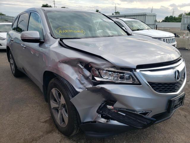 ACURA MDX 2016 z numerem VIN 5FRYD4H20GB062402 - Zdjęcie z aukcji