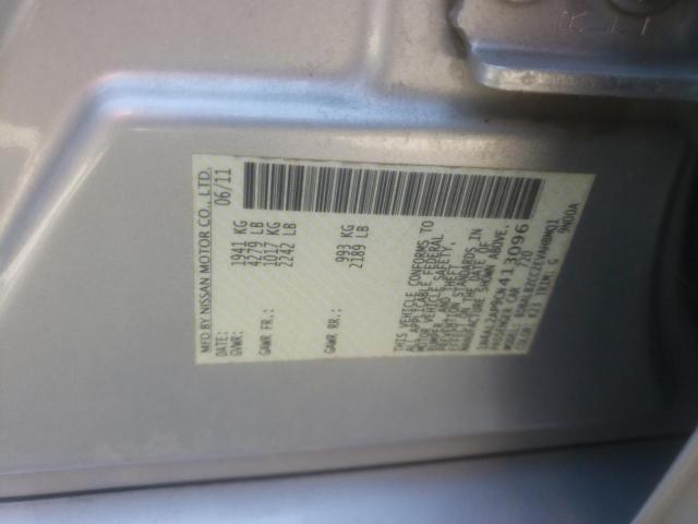 Photo 10 from auction – 2012 NISSAN ALTIMA BAS with VIN 1N4AL2AP9CN413096