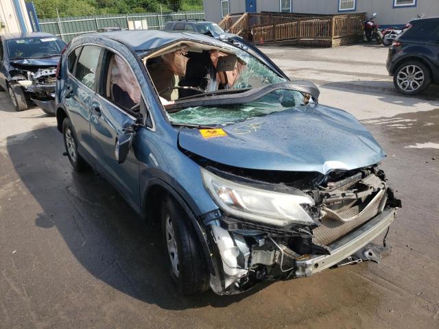 HONDA CR-V LX 2015 with VIN 5J6RM4H36FL052140 - Photo from auction
