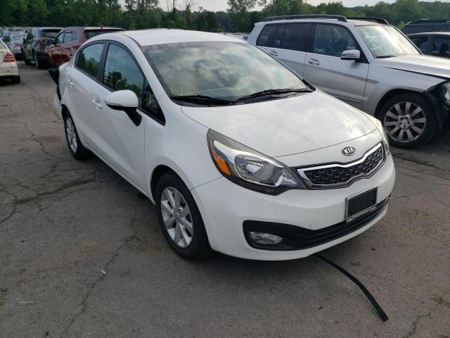 KIA RIO EX 2013 with VIN KNADN4A3XD6115806 - Photo from auction