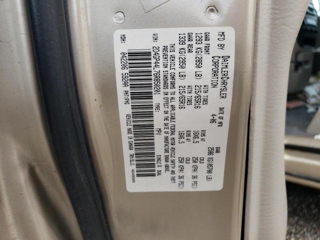 Photo 10 from auction – 2006 DODGE GRAND CARA with VIN 2D4GP44L76R850201