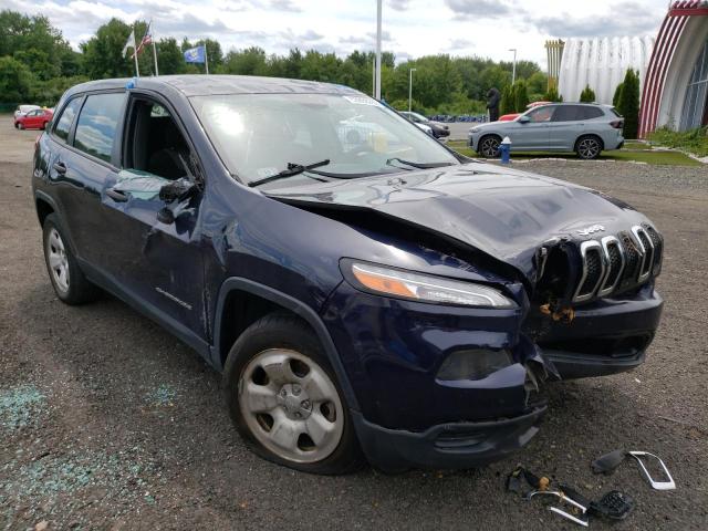JEEP CHEROKEE S 2014 with VIN 1C4PJLAB2EW314153 - Photo from auction