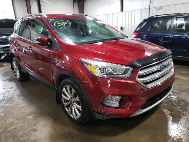 FORD ESCAPE TIT 2017 with VIN 1FMCU9J97HUD26042 - Photo from auction