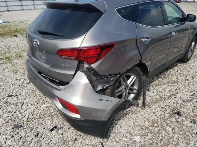 Photo 9 from auction – 2017 HYUNDAI SANTA FE S with VIN 5NMZU3LB5HH042007