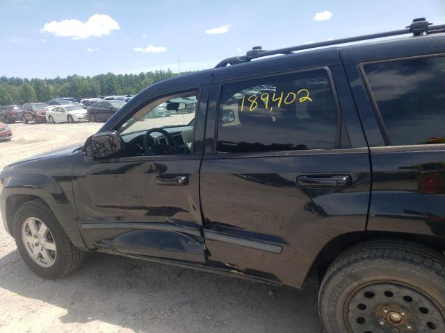 Photo 9 from auction – 2008 JEEP GRAND CHER with VIN 1J8GR48K58C204779