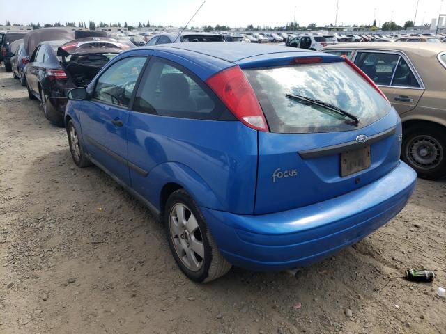 Photo 3 from auction – 2001 FORD FOCUS ZX3 with VIN 3FAFP31381R176172