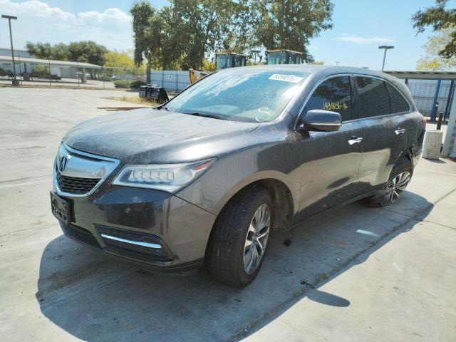 Photo 2 from auction – 2014 ACURA MDX TECHNO with VIN 5FRYD3H4XEB008159