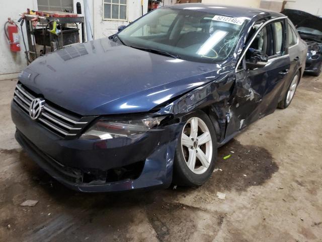 Photo 2 from auction – 2013 VOLKSWAGEN PASSAT SE with VIN 1VWBP7A36DC064308