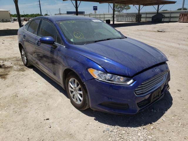 FORD FUSION S 2016 with VIN 3FA6P0G73GR279680 - Photo from auction