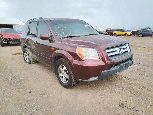 HONDA PILOT EXL 2007 with VIN 5FNYF18767B003280 - Photo from auction