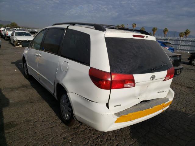 Photo 3 from auction – 2005 TOYOTA SIENNA CE with VIN 5TDZA23C55S384979