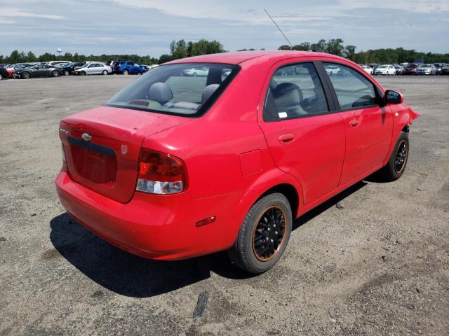 Photo 4 from auction – 2005 CHEVROLET AVEO with VIN KL1TD52605B345807