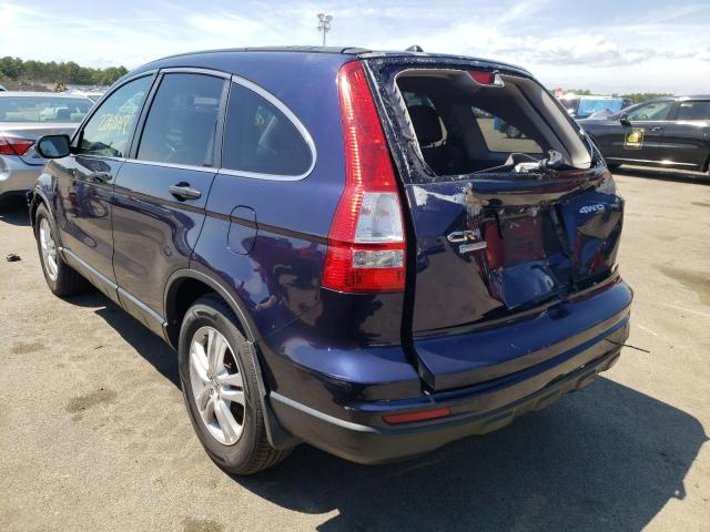 Photo 3 from auction – 2011 HONDA CR-V EX with VIN 5J6RE4H51BL062177