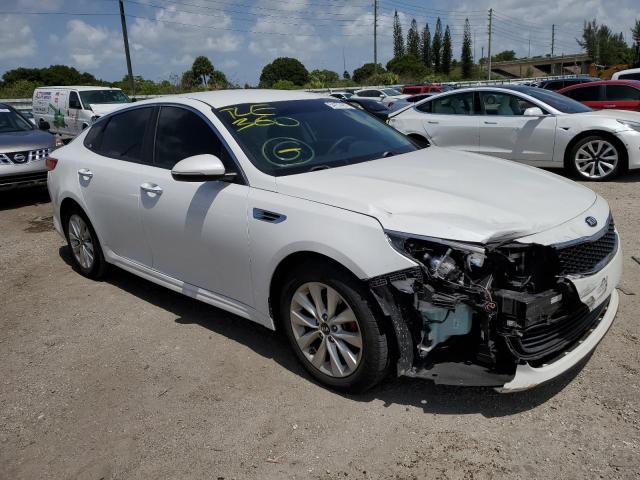 KIA OPTIMA LX 2016 with VIN 5XXGT4L31GG001573 - Photo from auction