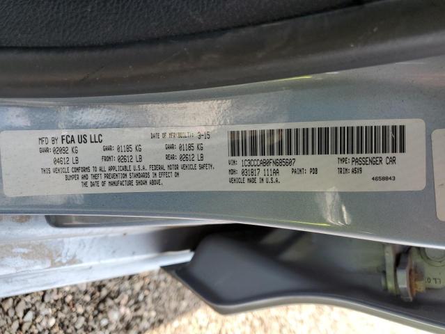 Photo 10 from auction – 2015 CHRYSLER 200 LIMITE with VIN 1C3CCCAB0FN685607