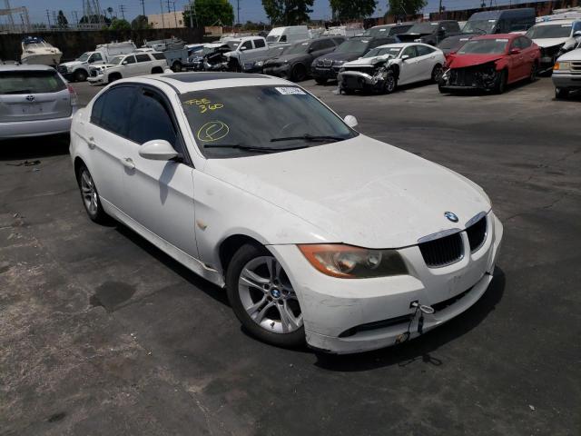 BMW 328 I 2008 with VIN WBAVA33508KX89257 - Photo from auction