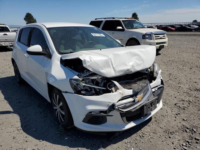 CHEVROLET SONIC 2017 with VIN 1G1JG6SG1H4164528 - Photo from auction