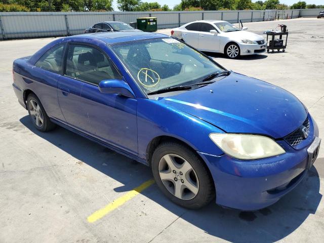 HONDA CIVIC EX 2004 with VIN 1HGEM220X4L061431 - Photo from auction