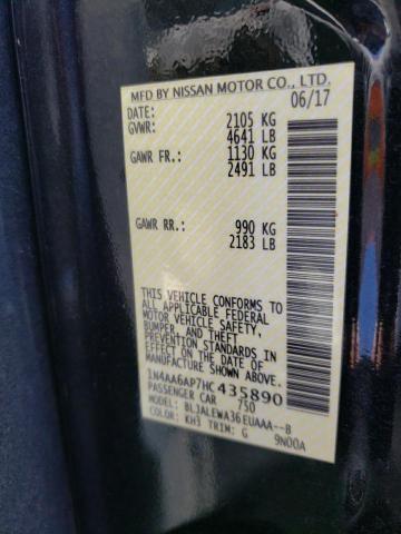 Photo 10 from auction – 2017 NISSAN MAXIMA 3.5 with VIN 1N4AA6AP7HC435890
