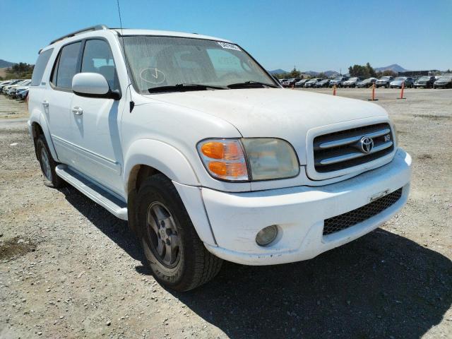 TOYOTA SEQUOIA LI 2002 with VIN 5TDBT48A12S120474 - Photo from auction