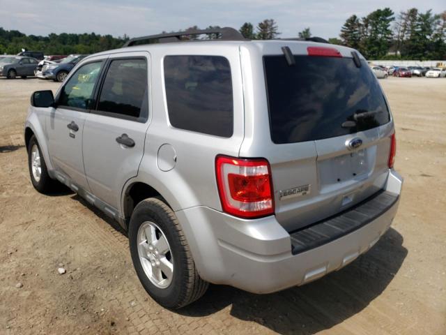 Photo 3 from auction – 2011 FORD ESCAPE XLT with VIN 1FMCU9D7XBKC11187
