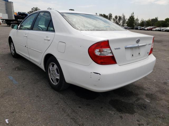 Photo 3 from auction – 2003 TOYOTA CAMRY LE with VIN 4T1BF32K33U036233
