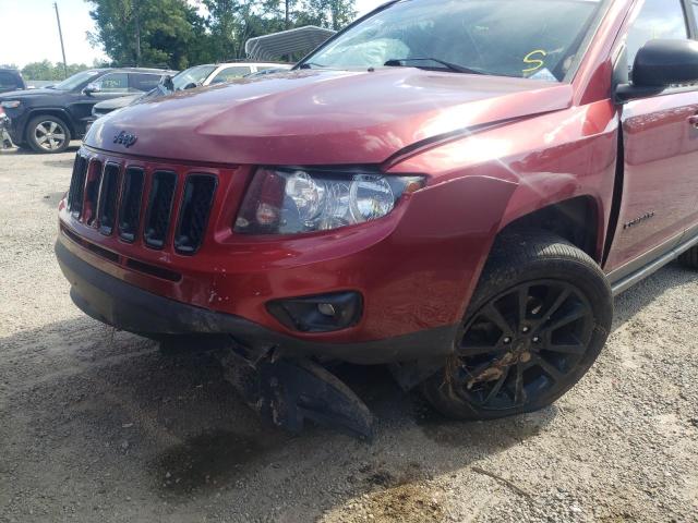 Photo 9 from auction – 2015 JEEP COMPASS SP with VIN 1C4NJCBAXFD334791