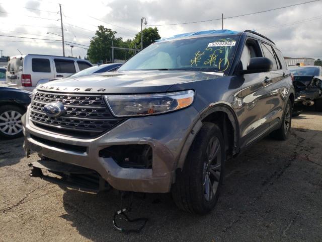 Photo 2 from auction – 2021 FORD EXPLORER X with VIN 1FMSK7DH8MGA11798