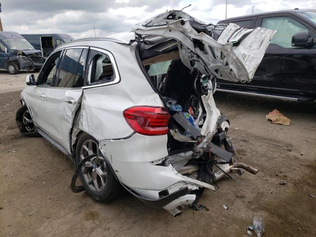 Photo 3 from auction – 2020 BMW X3 XDRIVE3 with VIN 5UXTY5C08L9D62772