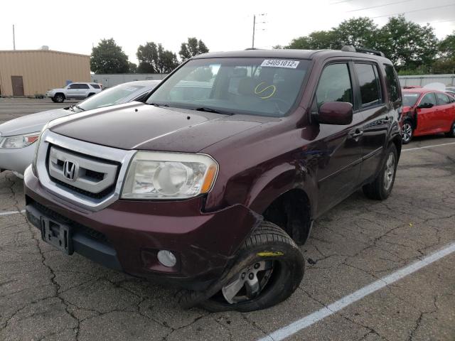 Photo 2 from auction – 2009 HONDA PILOT EXL with VIN 5FNYF48599B029309