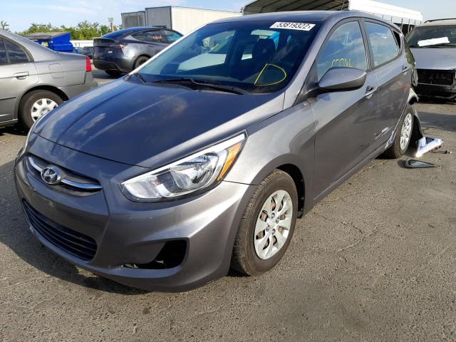 Photo 2 from auction – 2016 HYUNDAI ACCENT SE with VIN KMHCT5AE0GU243124