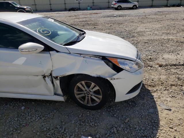 Photo 9 from auction – 2014 HYUNDAI SONATA GLS with VIN 5NPEB4AC1EH895590