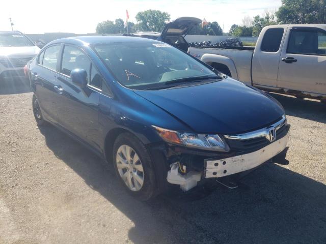 HONDA CIVIC LX 2012 with VIN 19XFB2F59CE058221 - Photo from auction