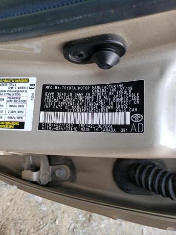 Foto 10 de la subasta – 2010 TOYOTA COROLLA BA con VIN 2T1BU4EE2AC242028