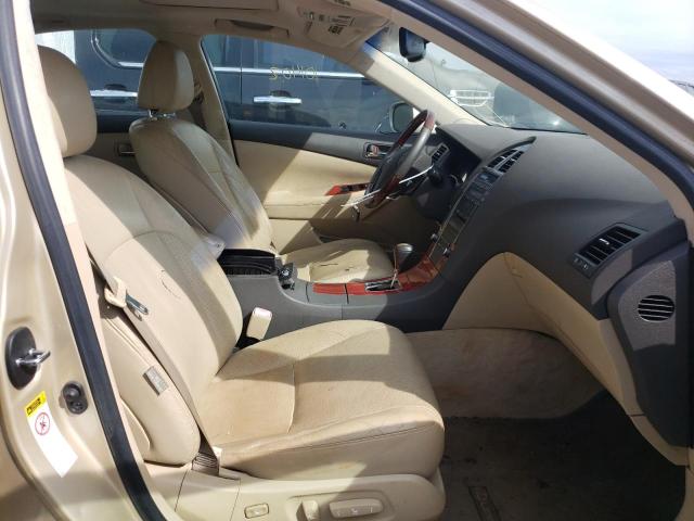 Photo 5 from auction – 2009 LEXUS ES 350 with VIN JTHBJ46G592331528