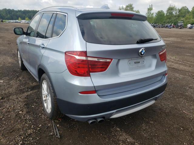 Photo 3 from auction – 2014 BMW X3 XDRIVE2 with VIN 5UXWX9C53E0D24991
