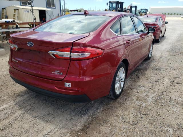 Photo 4 from auction – 2019 FORD FUSION SE with VIN 3FA6P0LU8KR208057