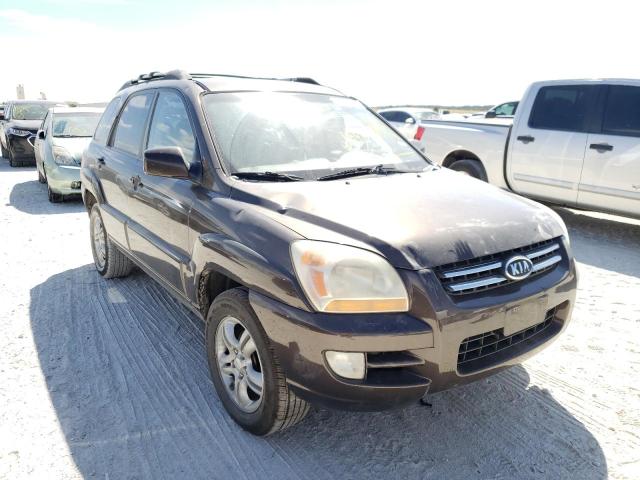 KIA SPORTAGE E 2008 with VIN KNDJF723887460237 - Photo from auction