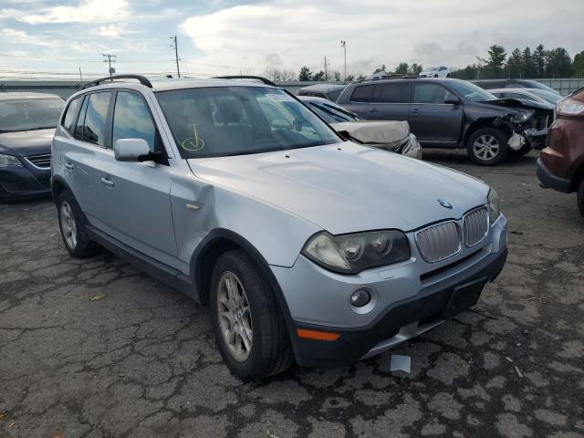 BMW X3 3.0SI 2007 with VIN WBXPC93437WF14740 - Photo from auction