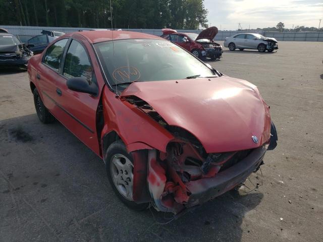 DODGE NEON SE 2003 with VIN 1B3ES26C23D105263 - Photo from auction