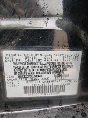 Photo 10 from auction – 2014 NISSAN VERSA NOTE with VIN 3N1CE2CP3EL380600
