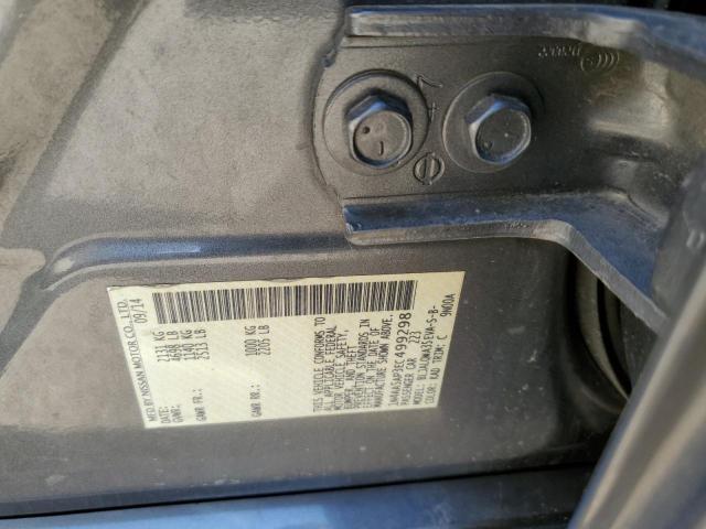 Photo 10 from auction – 2014 NISSAN MAXIMA S with VIN 1N4AA5AP3EC499298