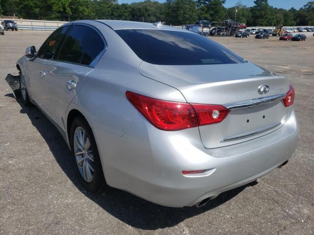 Photo 3 from auction – 2014 INFINITI Q50 with VIN JN1BV7AP2EM692988