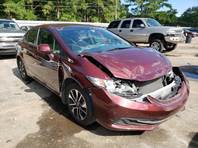 HONDA CIVIC EX 2013 with VIN 19XFB2F82DE079973 - Photo from auction