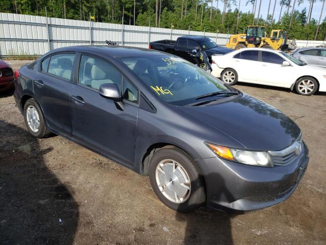 Photo 9 from auction – 2012 HONDA CIVIC HF with VIN 2HGFB2F66CH525240