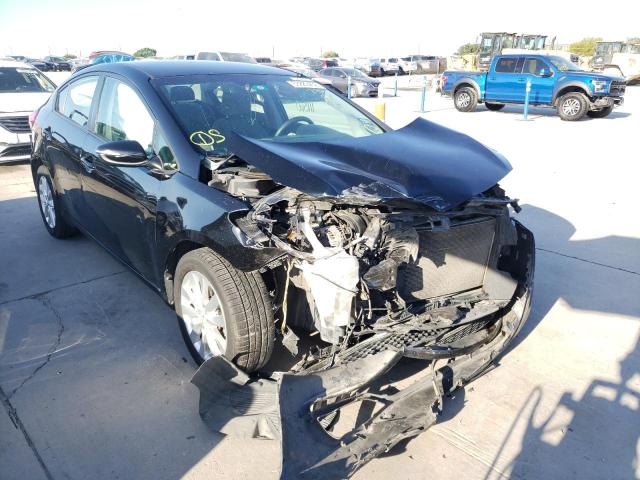 KIA FORTE LX 2014 with VIN KNAFX4A61E5228418 - Photo from auction