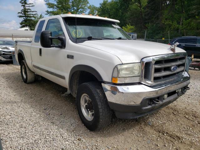 FORD F250 SUPER 2002 with VIN 1FTNX21F92ED39507 - Photo from auction